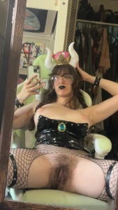 Bowsette but if she didn t like keeping her clothes on all the way