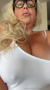 Have you ever fantasized about being with a big boobed blonde milf get