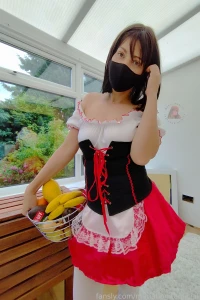 Little red hiding hood has something special to show you today part 3