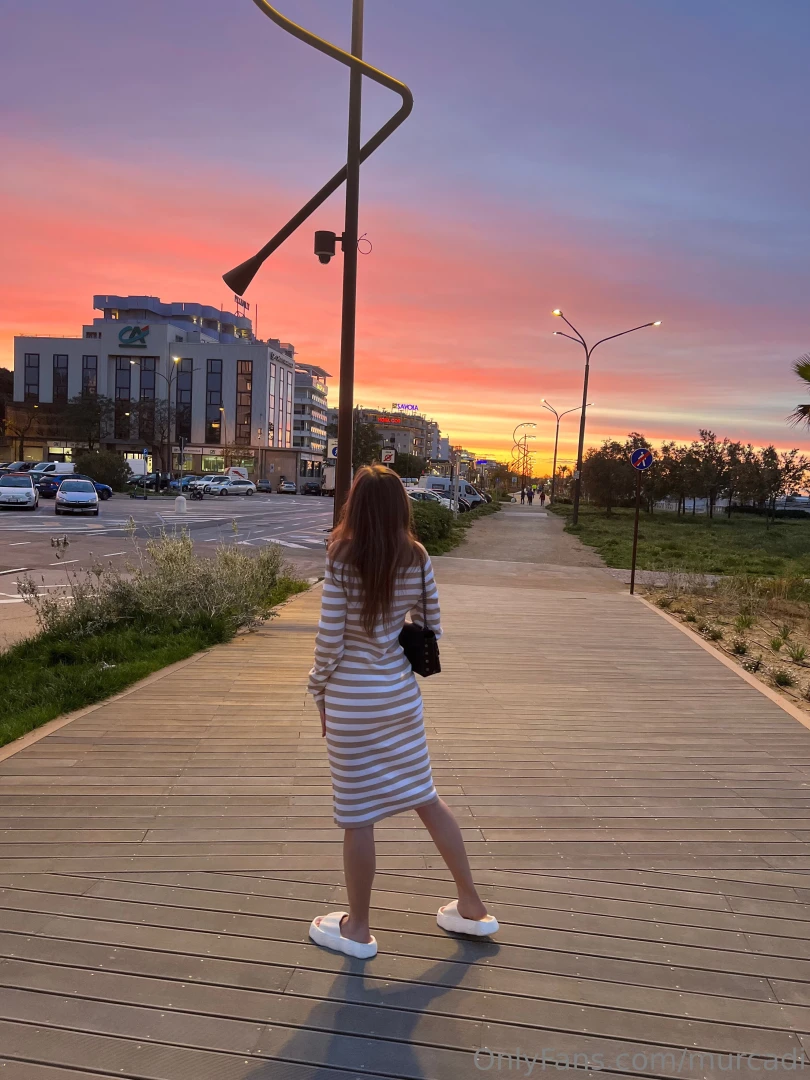 And when the sun touches the horizon i think of you because even the 