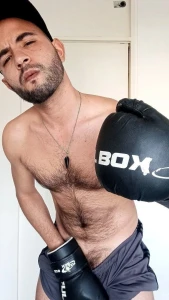I m not sure if i miss boxing or i miss jerking off after boxing