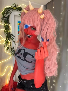 Sorry if i accidentally bite you cosplay cute egirl petite