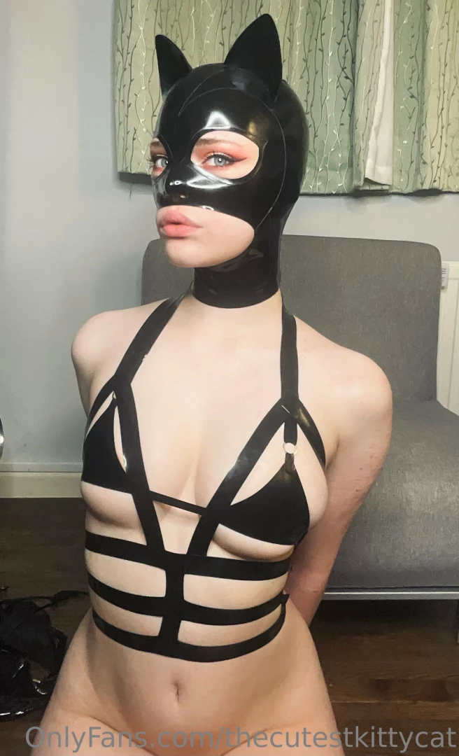 Latex catwoman hood from maskxskin part 12 