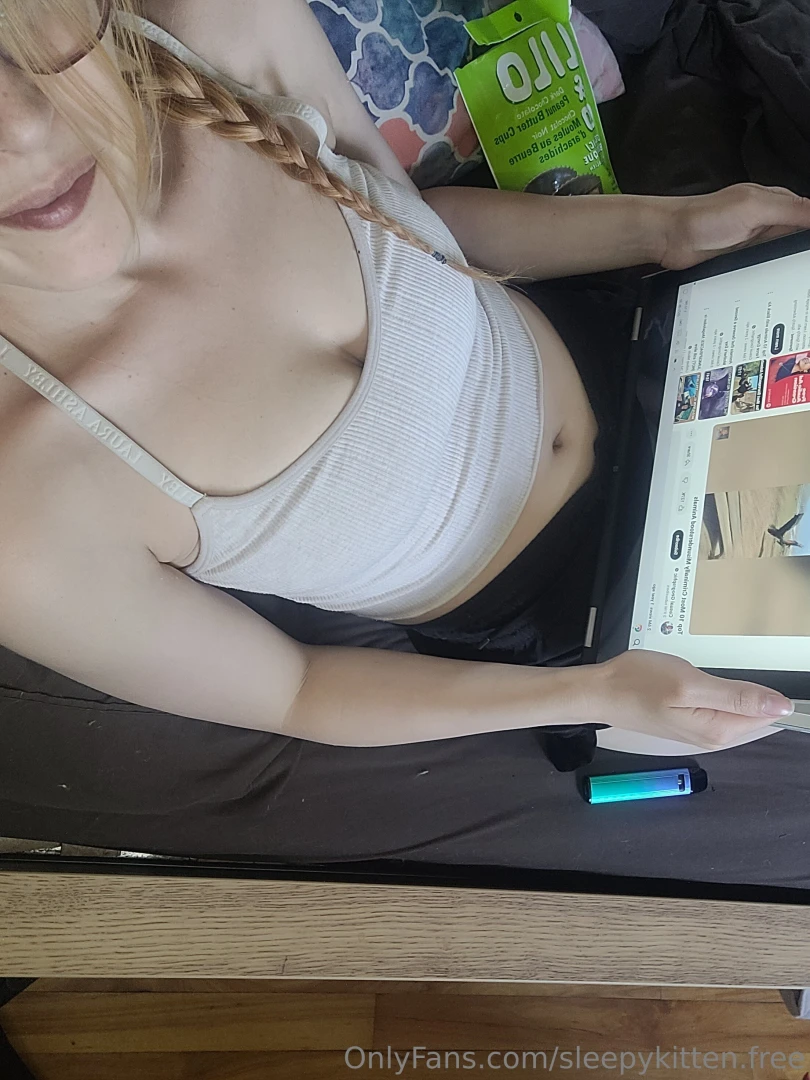 Eating chocolate while alternating between reading porn and watching part 1 