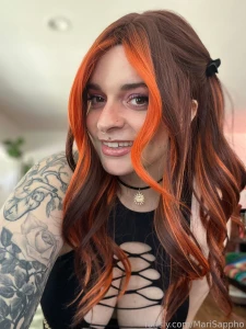 Fyp orangehair redhead alternative piercings tattoos bigsboobs boobs part 1