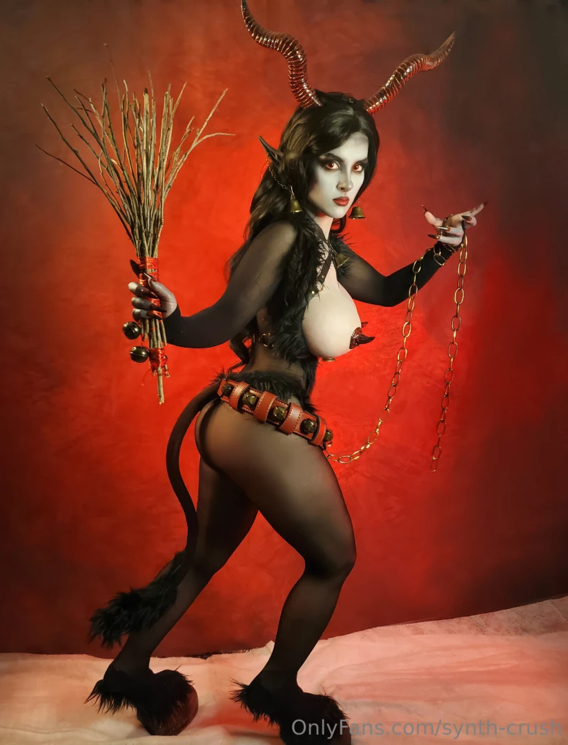 Tonight is krampusnacht krampus is here to punish all you naughty boys 