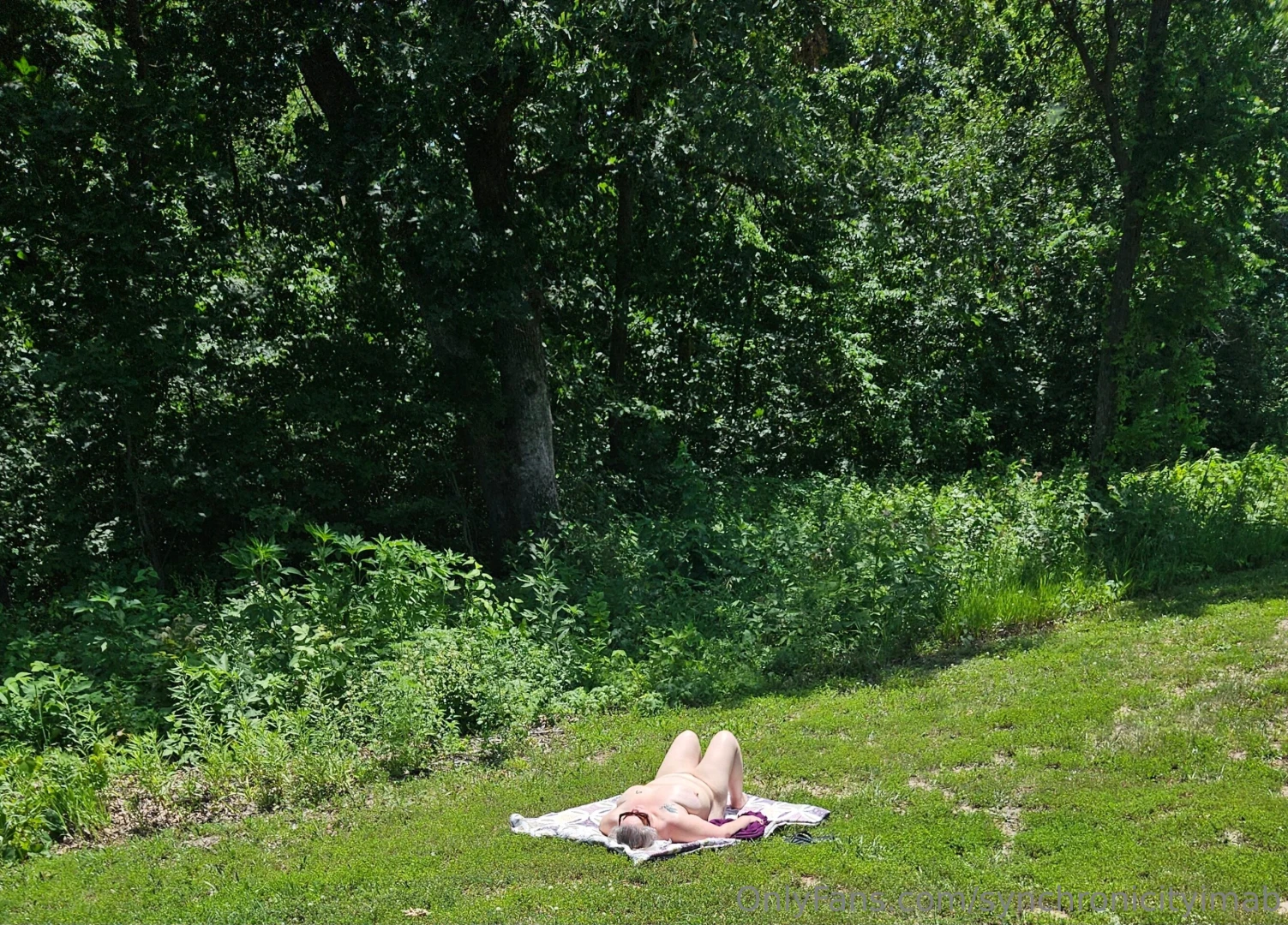 Creepy guy caught me sunbathing at the local park he stood there part 13 