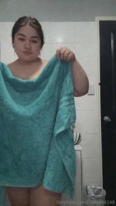 Watch to see what happens when the towel is gone hehe x