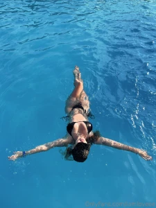 In the embrace of water i find my refuge a quiet world where worries