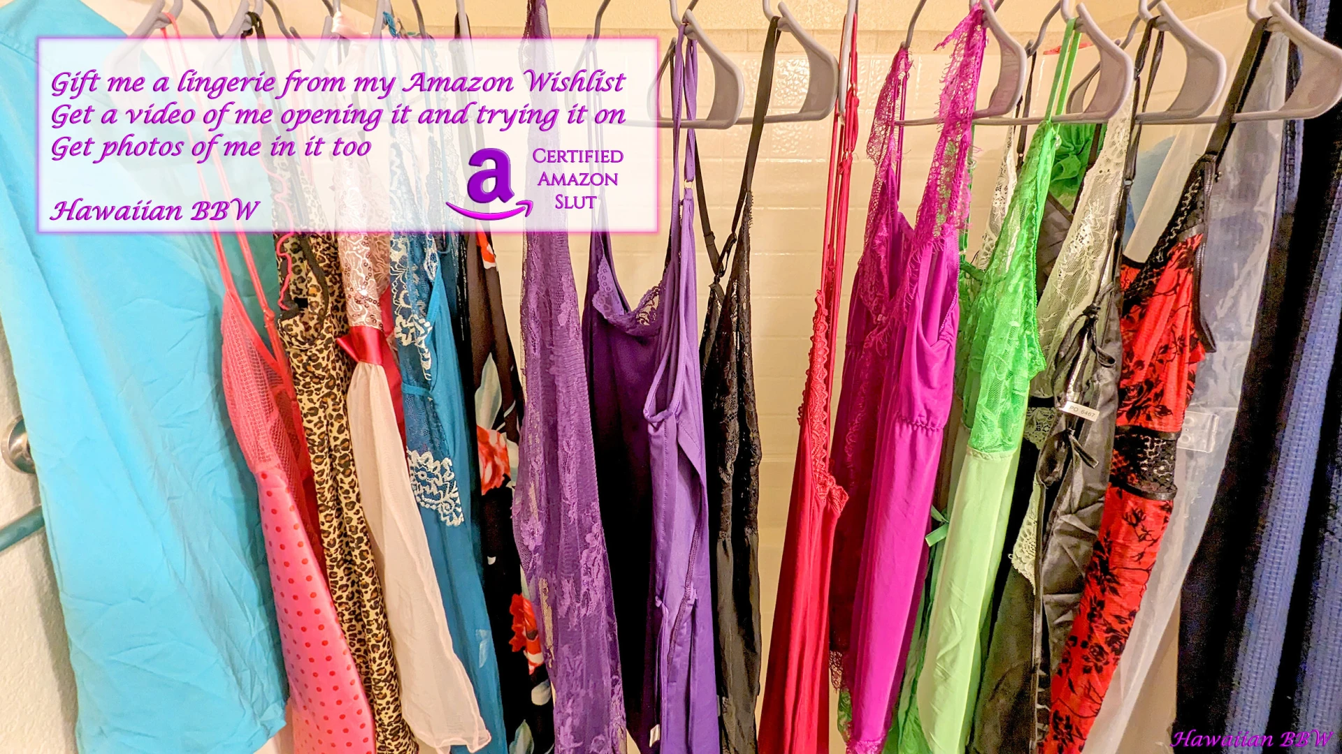 Need new lingerie i donated all these lingerie to other models now i 