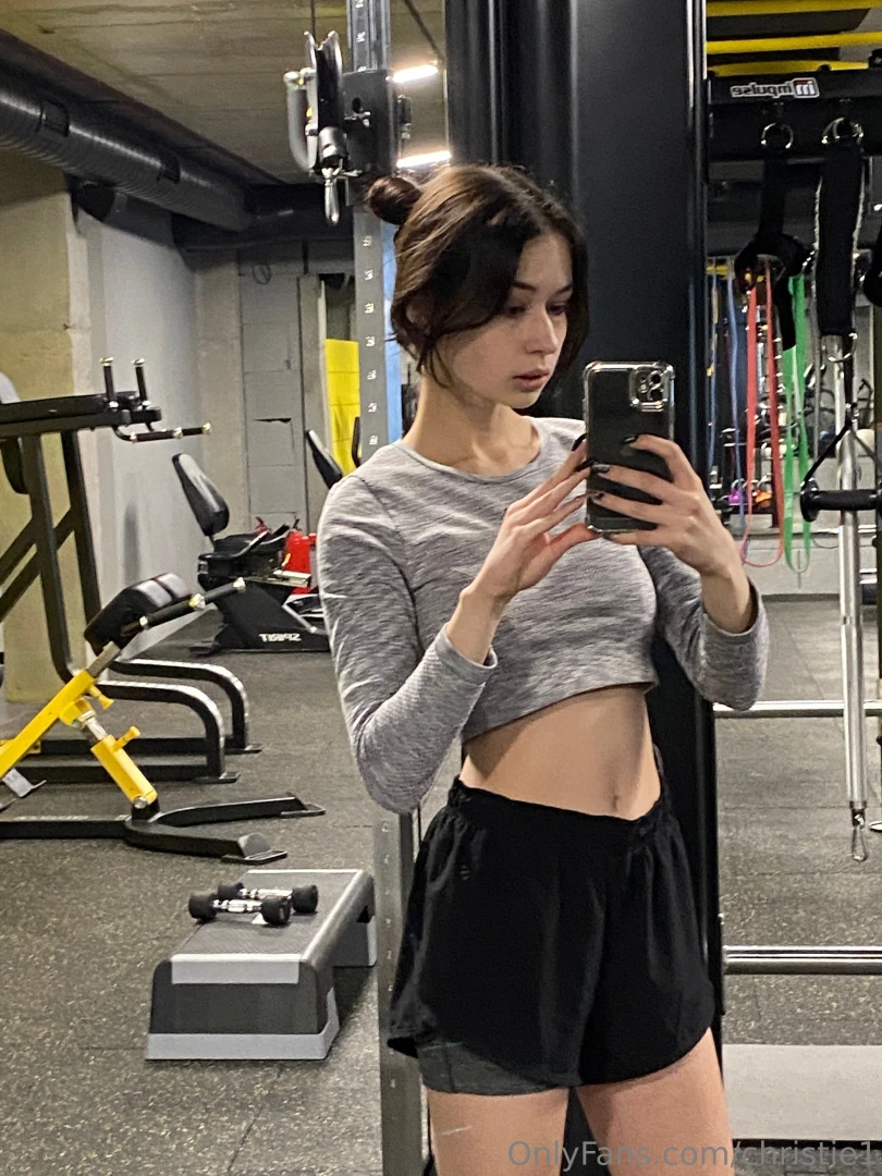 Feeling super pumped after an intense workout session at the gym it s 