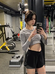Feeling super pumped after an intense workout session at the gym it s