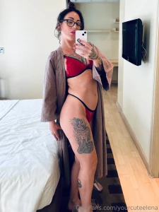 You wish you could be close to mommy dont you but the best you can get part 2