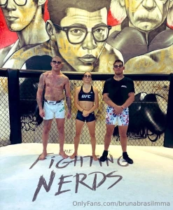 On one side my favorite fighter and on the other side your favorite