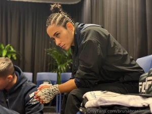 Hands wrapped we are ready for war