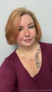 Blonde is back went with a strawberry blonde this time add my vip