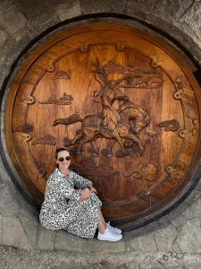 The wood art is amazing