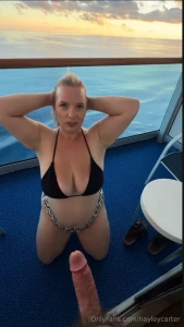 Sunset facial hubby was taking some photos of me in front of the part 1