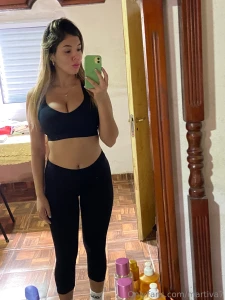 Baby is training today