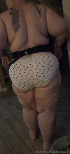 Better get dressed before her man comes home