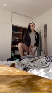 I play with my while my boyfriend is at the kitchen