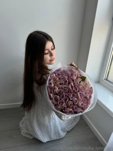 Flowers look good on me don t they