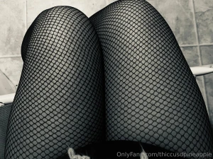 I love the way fishnets make me feel do you like how they look on me part 3