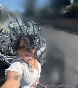 Going live with batxbaby today at 5pm pov car wash sit inside my car part 1