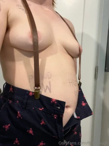 Look they don t button anymore i have to find a way to keep them up