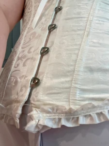 I wanted to get dressed up but i needed a way to hide my belly so i part 2