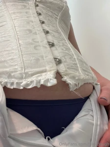 I wanted to get dressed up but i needed a way to hide my belly so i part 4