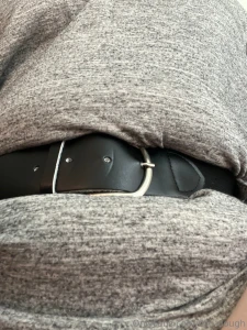 Oof the belt isn t helping gurrgle please can i loosen it i don t know