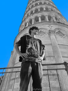 The resemblance of the tower to a penis has seen the leaning tower of part 1