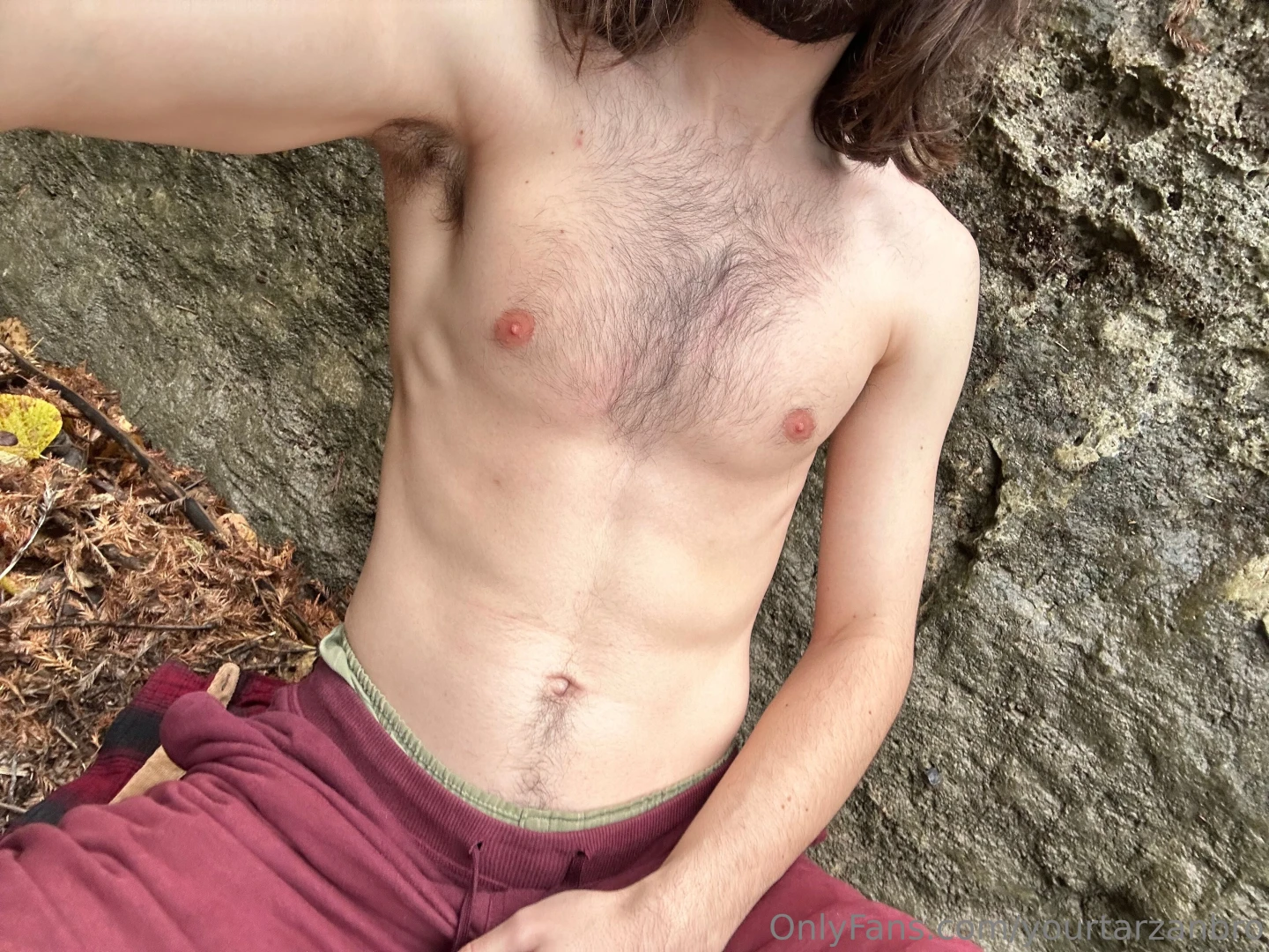 Wild man in his natural habitat and ready for action part 2 