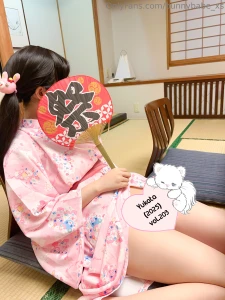 Yukata 2025 vol 203 dress pink yukata photos 18pcs available through