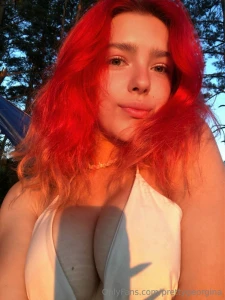 This red one melinaaaxox will knock you down free free free do you part 7