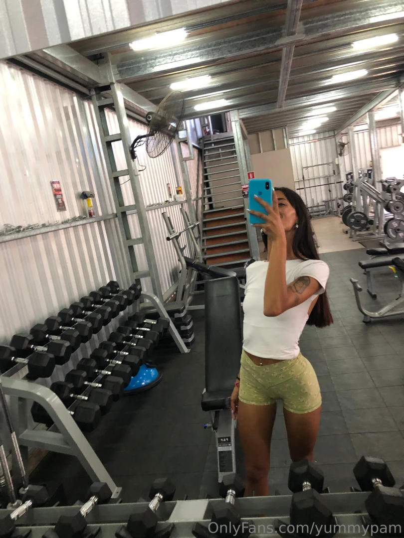 Un poco de mi en modo gym 