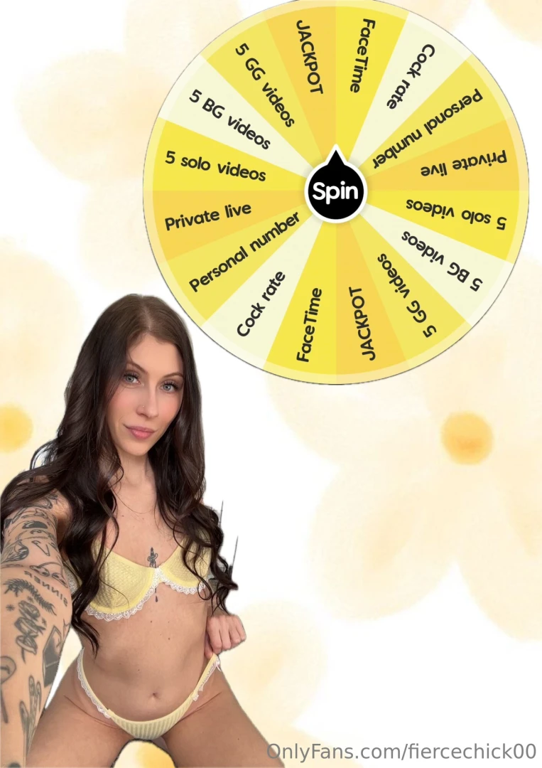 Spring wheel 10 - 1 spin 25 - 3 spins available until june 20th only 