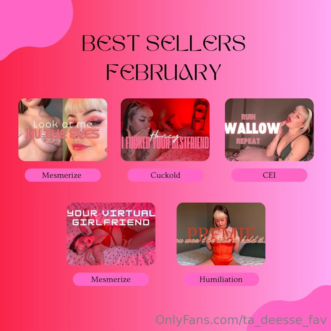 Pack best seller de f vrier tips 16 et re ois les 5 vid os en dm voici 