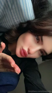 In bed want you here