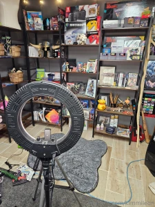 Here are the fun pics from the last facial video including some behind part 19