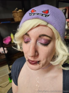 Here are the fun pics from the last facial video including some behind part 21