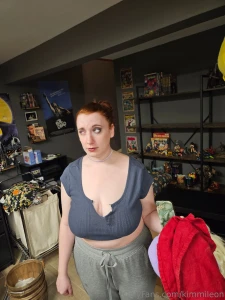 Here are the fun pics from the last facial video including some behind part 2