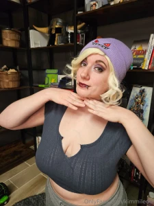 Here are the fun pics from the last facial video including some behind part 23