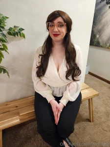 Here is the photo set part 1 from our secretary kimmi video shoot this part 5