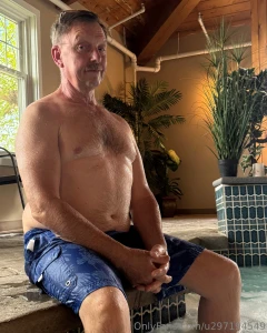 Hanging out at the motel pool taken by lisa