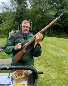 Out at the range practicing for the zombie apocolyps part 1