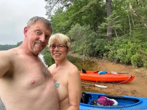 Out kayaking with lisa last summer