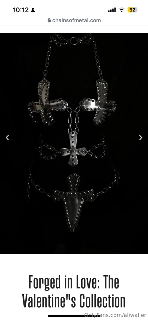 Which one of you is gonna be daddy and put me in this chain and metal 