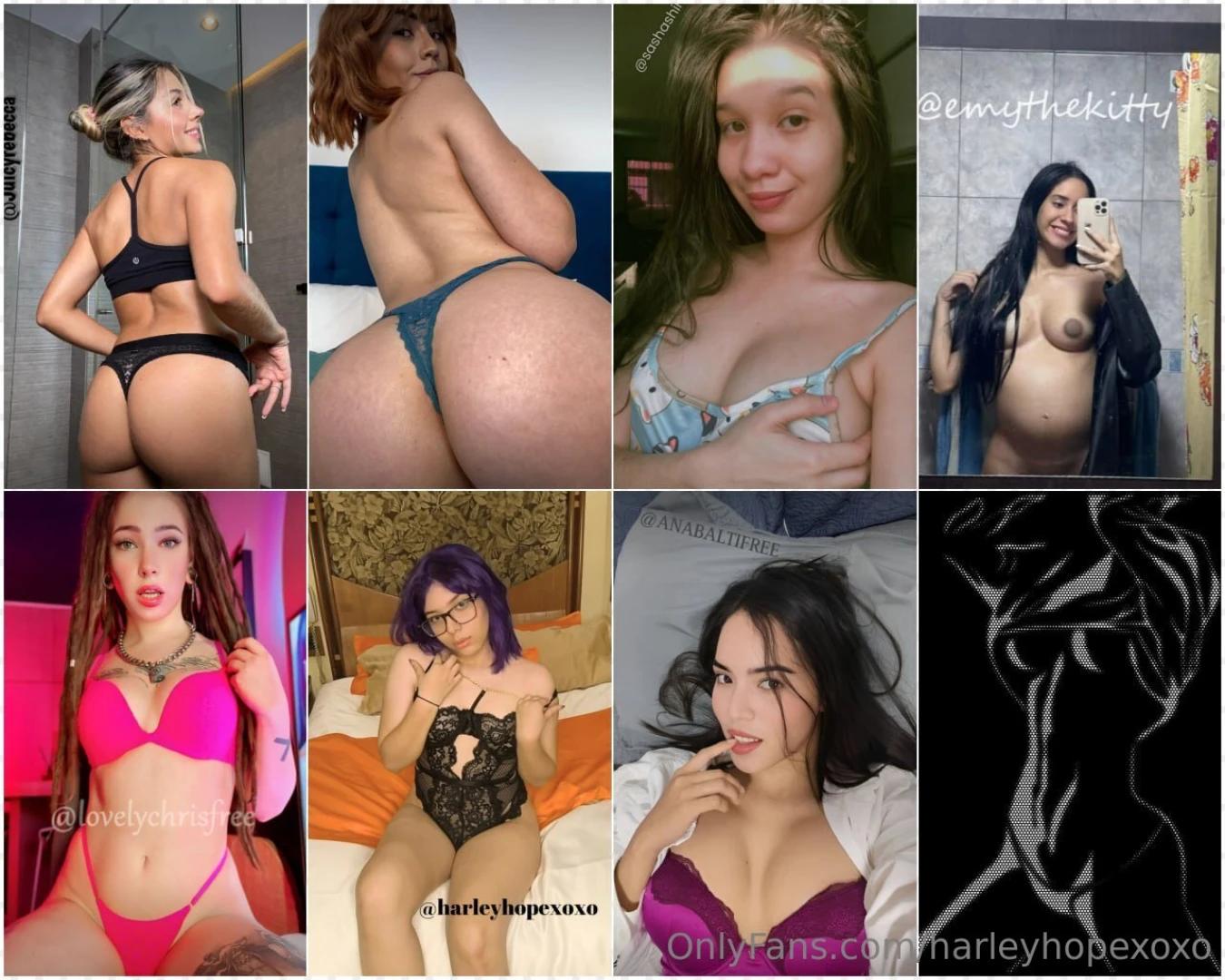 Juicyrebecca tammyfox sashashiney emythekitty lovelychrisfree 